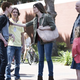 Niall Cunningham (left), Betsy Brandt, Giselle Eisenberg, Dan Bakkedahl, and Holly J. Barrett